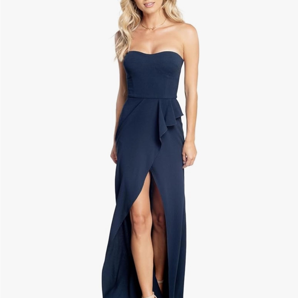 Dress the Population Navy Gown